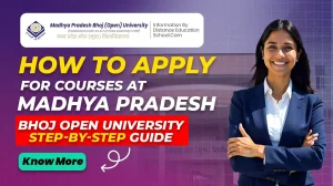 Mp bhoj university Admission guidance