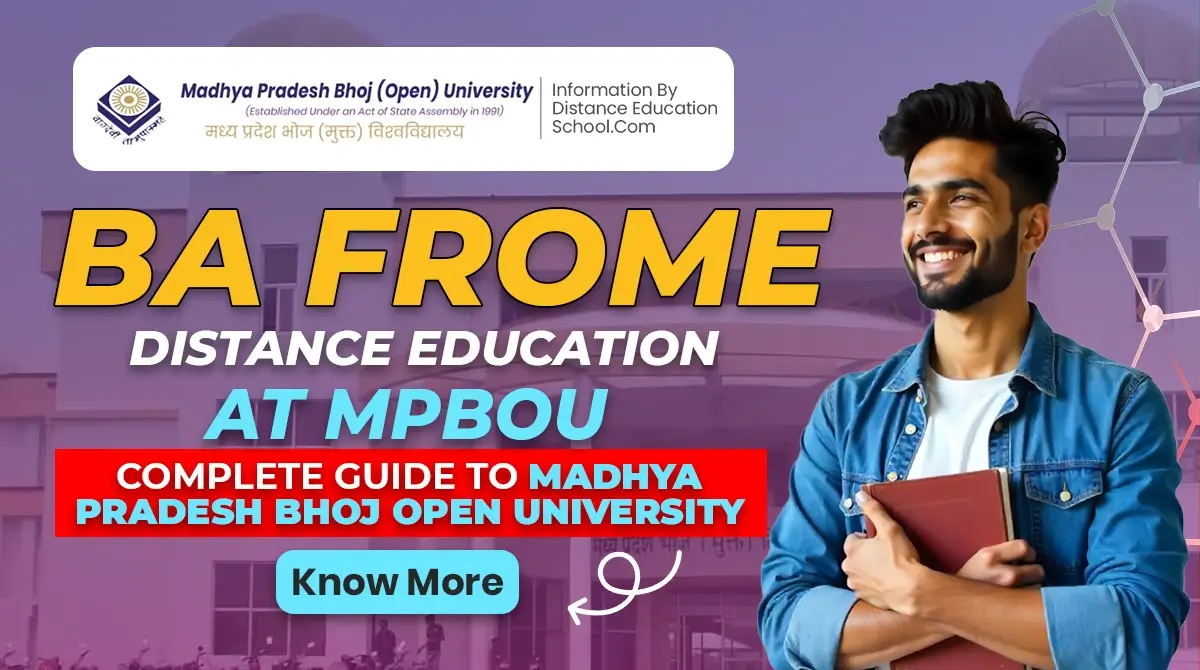 BA from Distance Education at MPBOU 2026 complete guide
