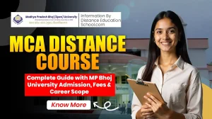 MCA Distance Course complete guide 2026