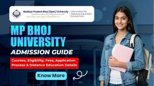 MP Bhoj University Admission Guide 2026