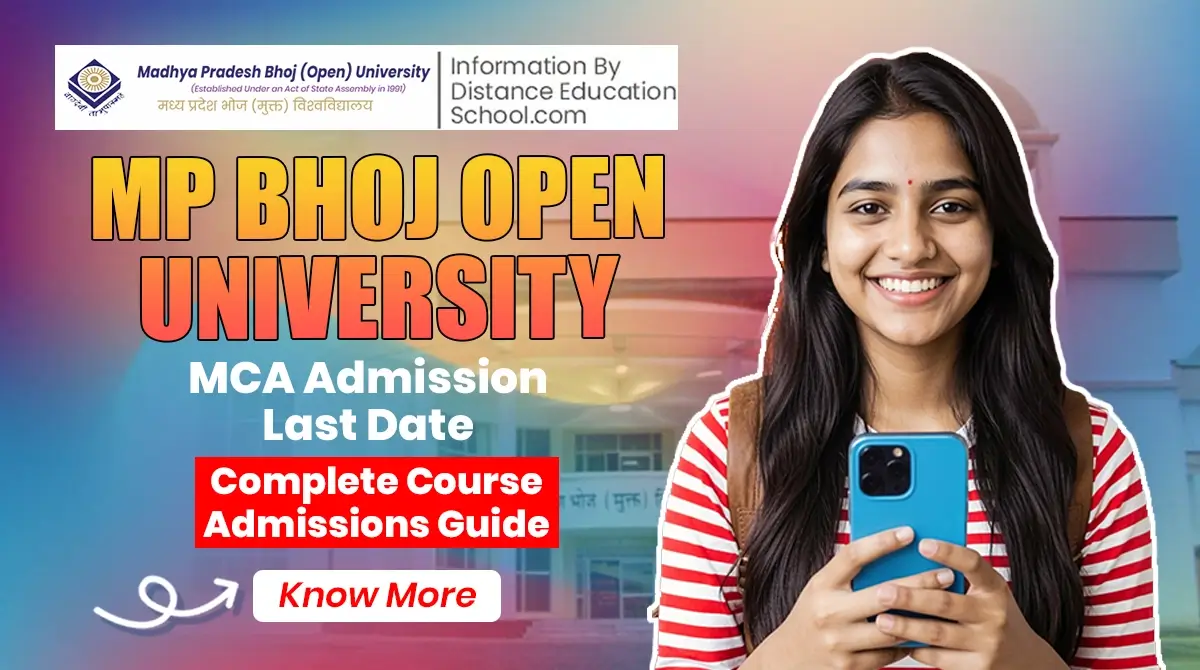 MP bhoj university MCA Admission