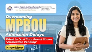 MPBOU Admission Delays, guide