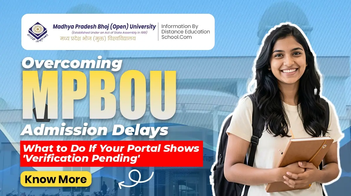 MPBOU Admission Delays, guide