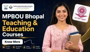 MPBOU Bhopal Teaching & Education Courses