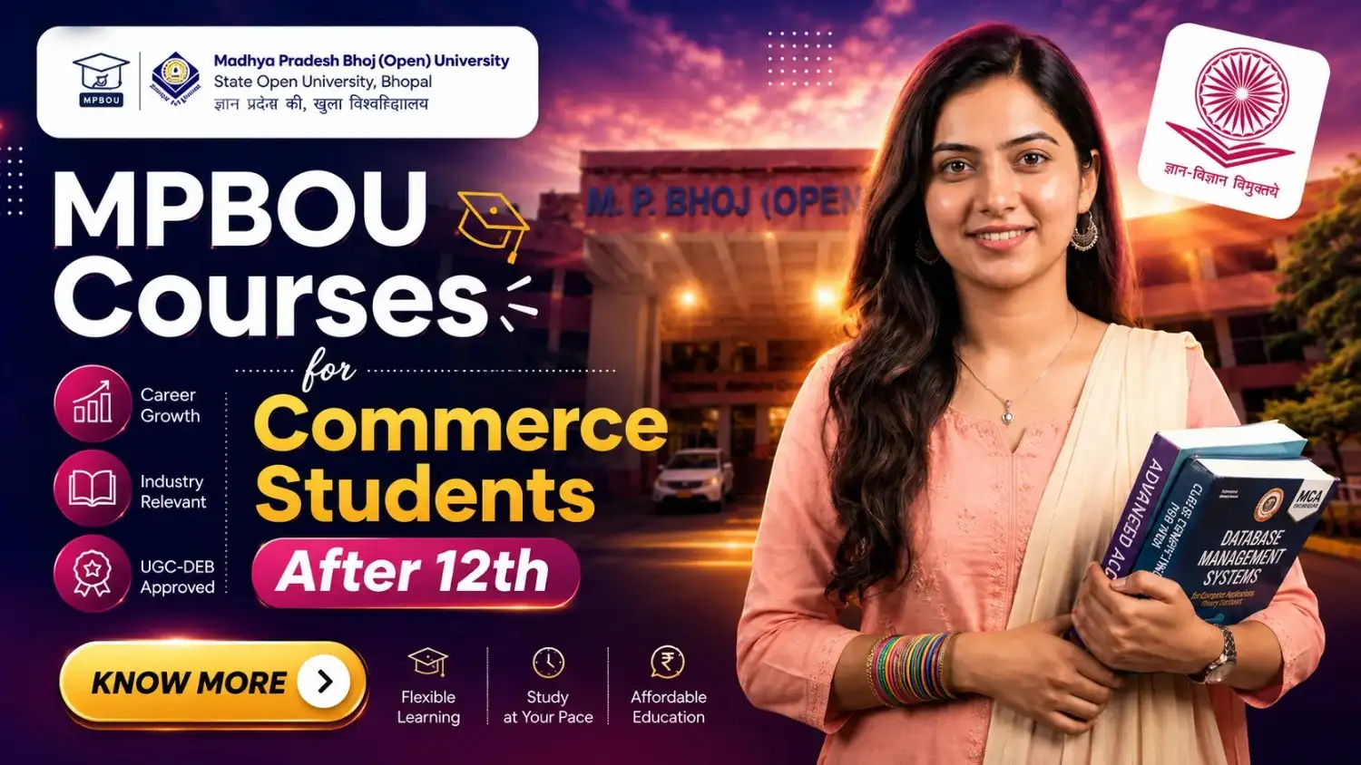 Best MPBOU Courses for Commerce Students After 12th