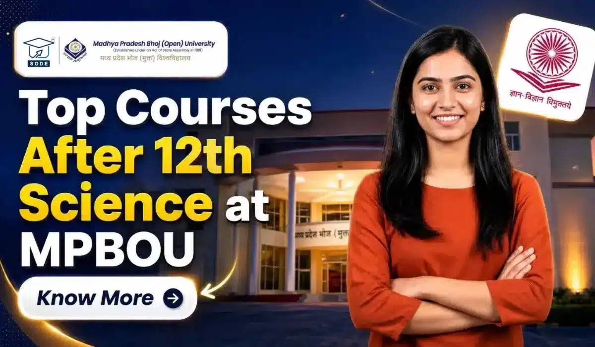 Top Courses After 12th Science at MPBOU