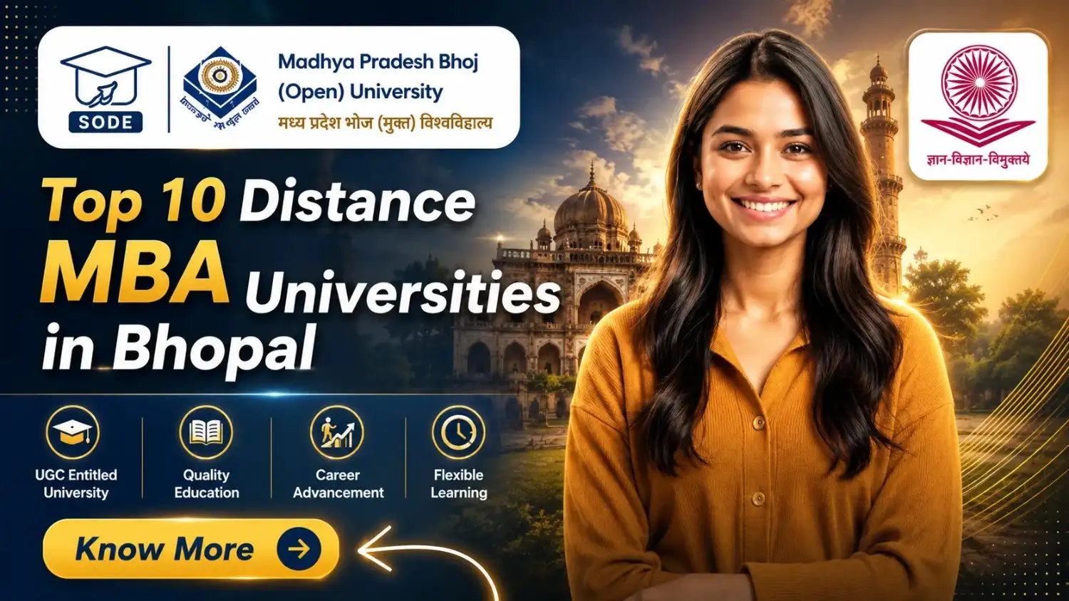 Top 10 Distance MBA Universities in Bhopal